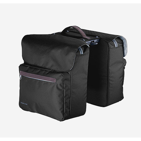 Racktime Dubbele fietstas Ture Carbon Black - 24L + 5L