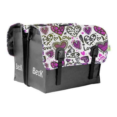 Beck Dubbele fietstas Classic Love - 46 liter