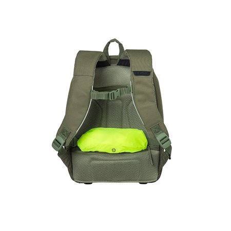 Basil Fietsrugzak B-Safe Nordlicht Backpack 13L Groen