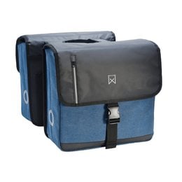 Willex Dubbele Businesstas 40L Blauw/Zwart