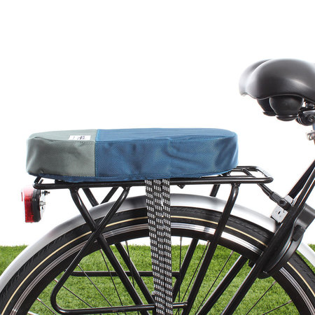 Urban Proof Fietskussen bagagedrager Recycled - Blauw/Groen