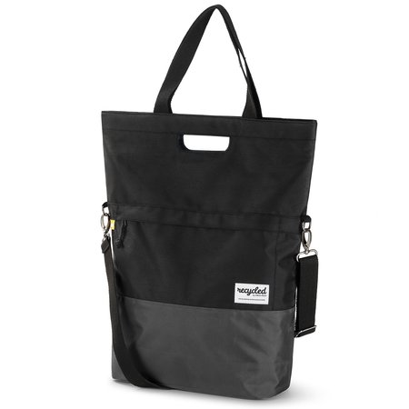 Urban Proof Shopper fietstas 20L Recycled - Zwart/Grijs