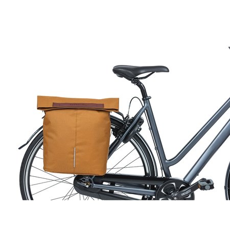 Basil Enkele fietstas City Shopper Camel Brown 16L