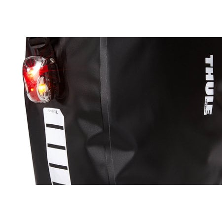 Thule Dubbele fietstas Shield Pannier Large 50L Zwart