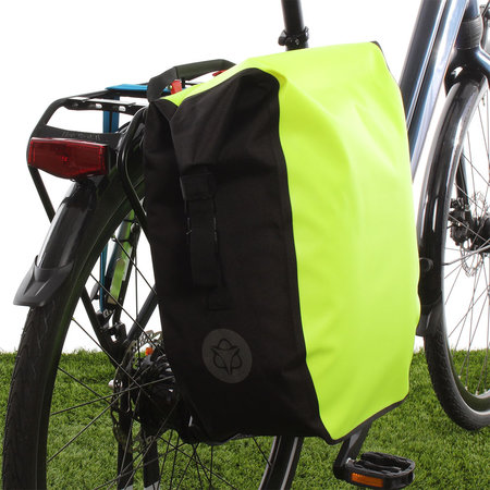 AGU Enkele fietstas Shelter Clean Large 21L Neon Geel - Waterdicht