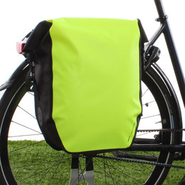 AGU Enkele fietstas Shelter Clean Large 21L Neon Geel