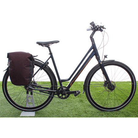 AGU Enkele fietstas Shelter Clean Medium 17L Rood - Waterdicht