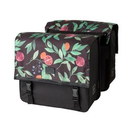 FastRider Dubbele fietstas Nara Forest Fruit 33L