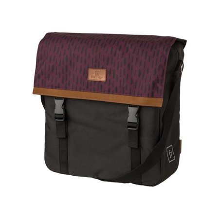 FastRider Enkele fietstas Shopper Nara Pomegranate 17L