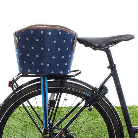 Racktime Fietsmand Agnetha 15L Polka Dots