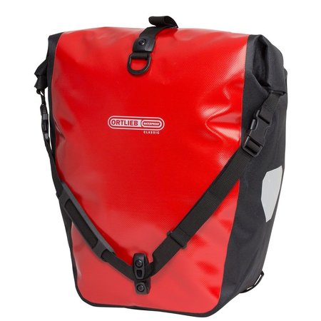 Ortlieb Back-Roller Classic QL 2.1 Red/Black 40L - Set van twee tassen