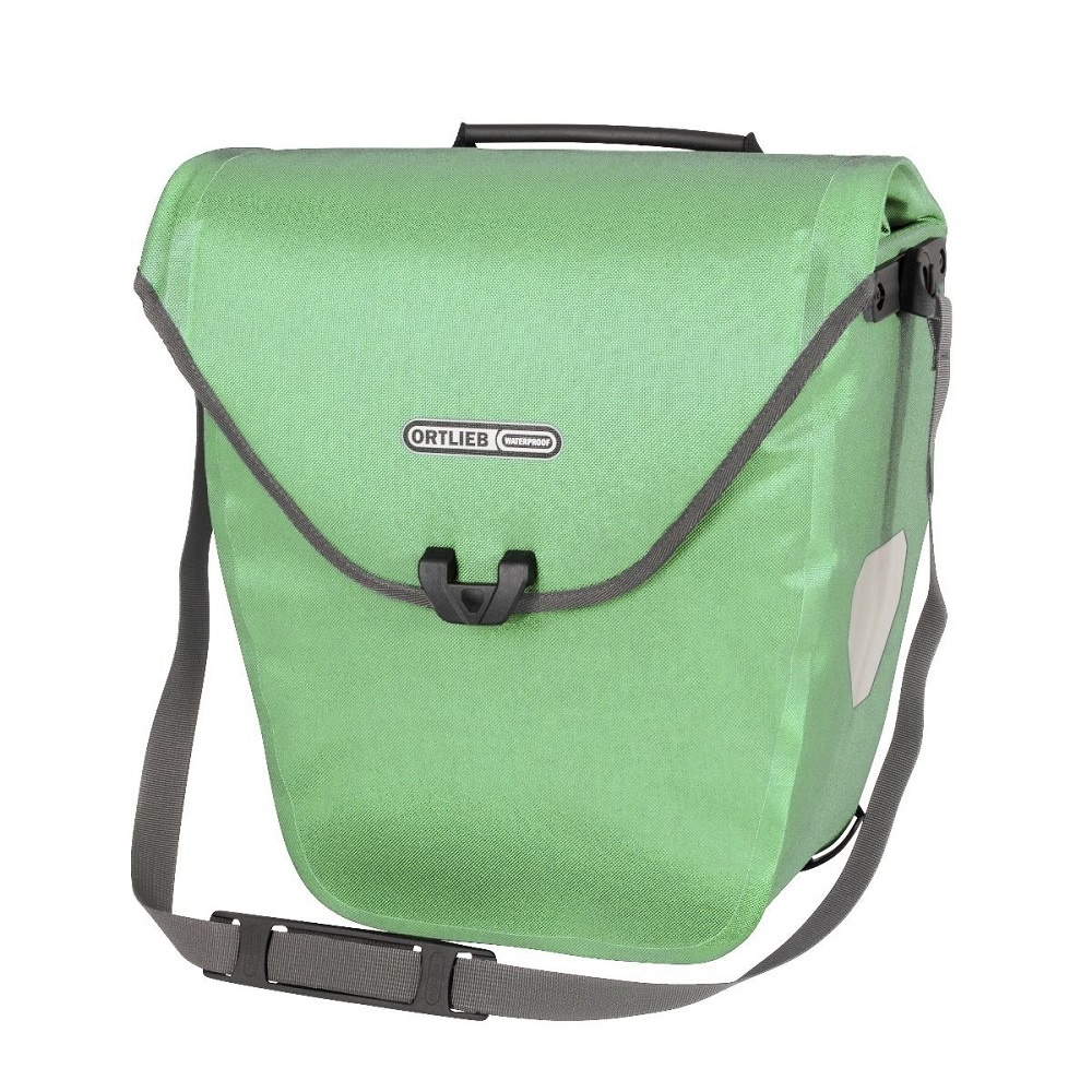 Reinig de vloer Scheiden Broers en zussen Ortlieb Enkele Fietstas Velo-Shopper QL 2.1 Pistachio 18L | Waterproof -  Fietstas.com