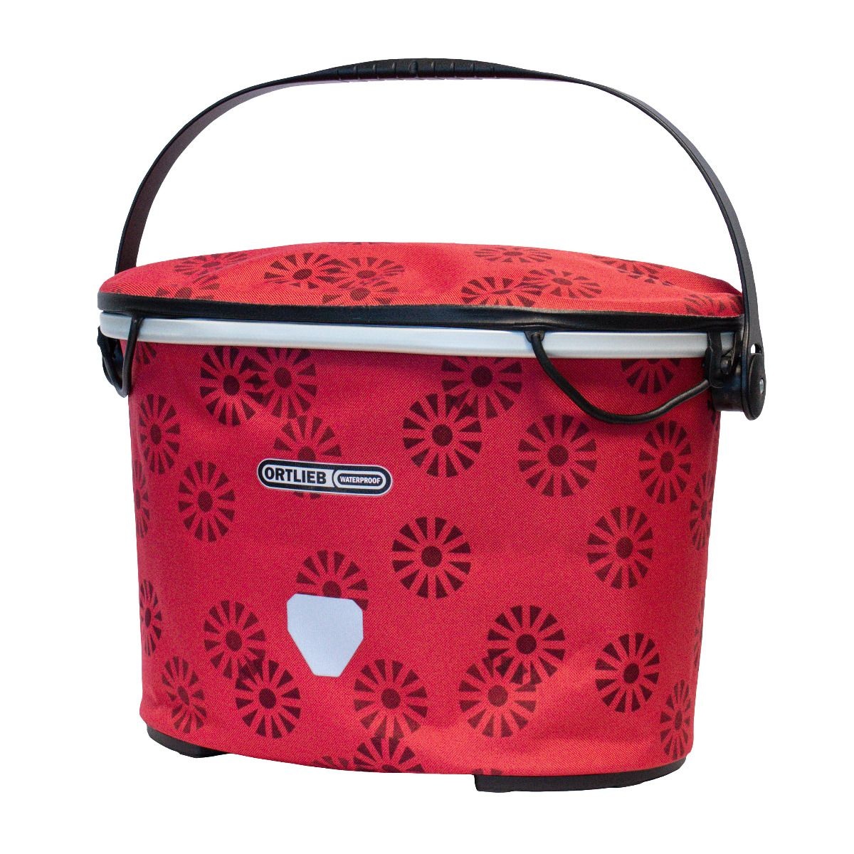 Stuurtas Up-Town Design Floral Red - 17,5L