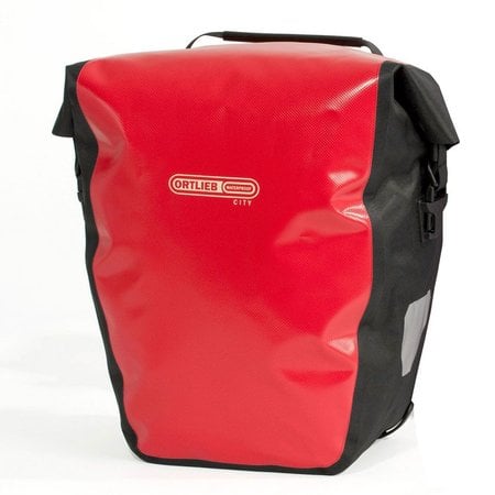 Ortlieb Back-Roller City QL1 Rood 40L  - Set van twee tassen