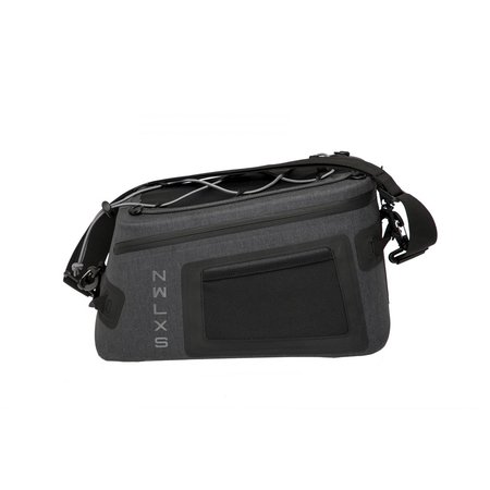 New Looxs Varo Trunkbag Racktime 15L Grijs - waterdicht