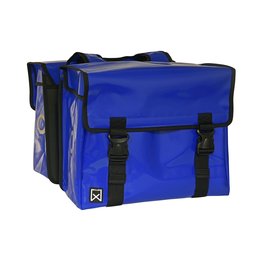 Willex Dubbele fietstas Bisonyl 40L Blauw