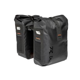 New Looxs Dubbele fietstas Varo Double 40L Black Racktime