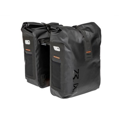 New Looxs Dubbele fietstas Varo Double 40L Black Racktime