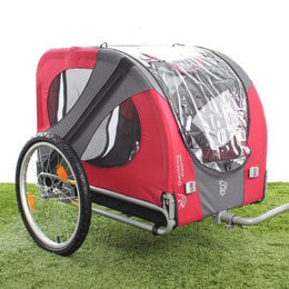 DoggyRide hondenfietskarren en accessoires Fietskar DoggyRide Original Rood