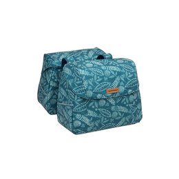 New Looxs Dubbele fietstas Joli Double  Forest Blue 37L