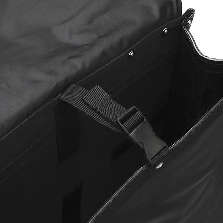 Beck Dubbele fietstas Canvas Small 30L Zwart