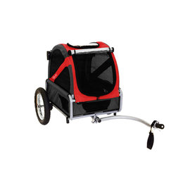 DoggyRide hondenfietskarren en accessoires Fietskar Mini Trailer Rood
