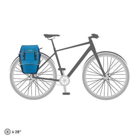 Ortlieb Bike-Packer Plus Dusk Blue 42L - Set van twee tassen