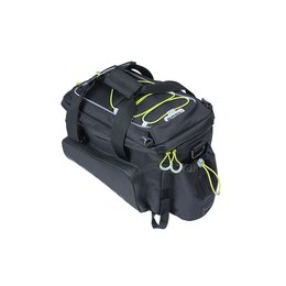 Basil Miles Trunkbag XL Pro 9-36L Bagagedragertas Black Lime