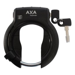 AXA fietssloten en fietsverlichting Ringslot Defender met ART-2 (zwart)