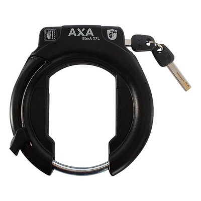AXA fietssloten en fietsverlichting Ringslot Block XXL Zwart ART-2