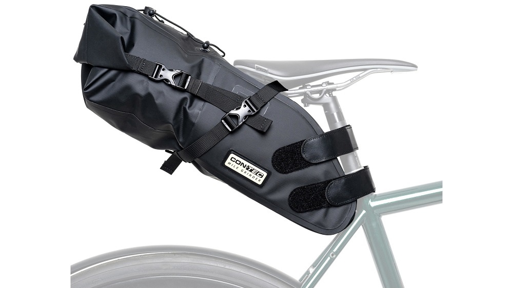 Zadeltas Mile Grinder Back 10 Zwart