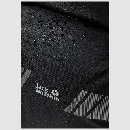 Jack Wolfskin Enkele fietstas Rack Bag 22L Flash Black - Waterdicht