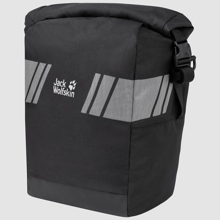 Jack Wolfskin Enkele fietstas Rack Bag 22L Flash Black - Waterdicht