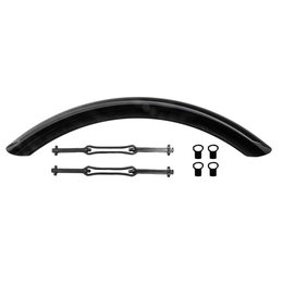 Ortlieb Quick Rack Mudguard MTB 72 mm Zwart