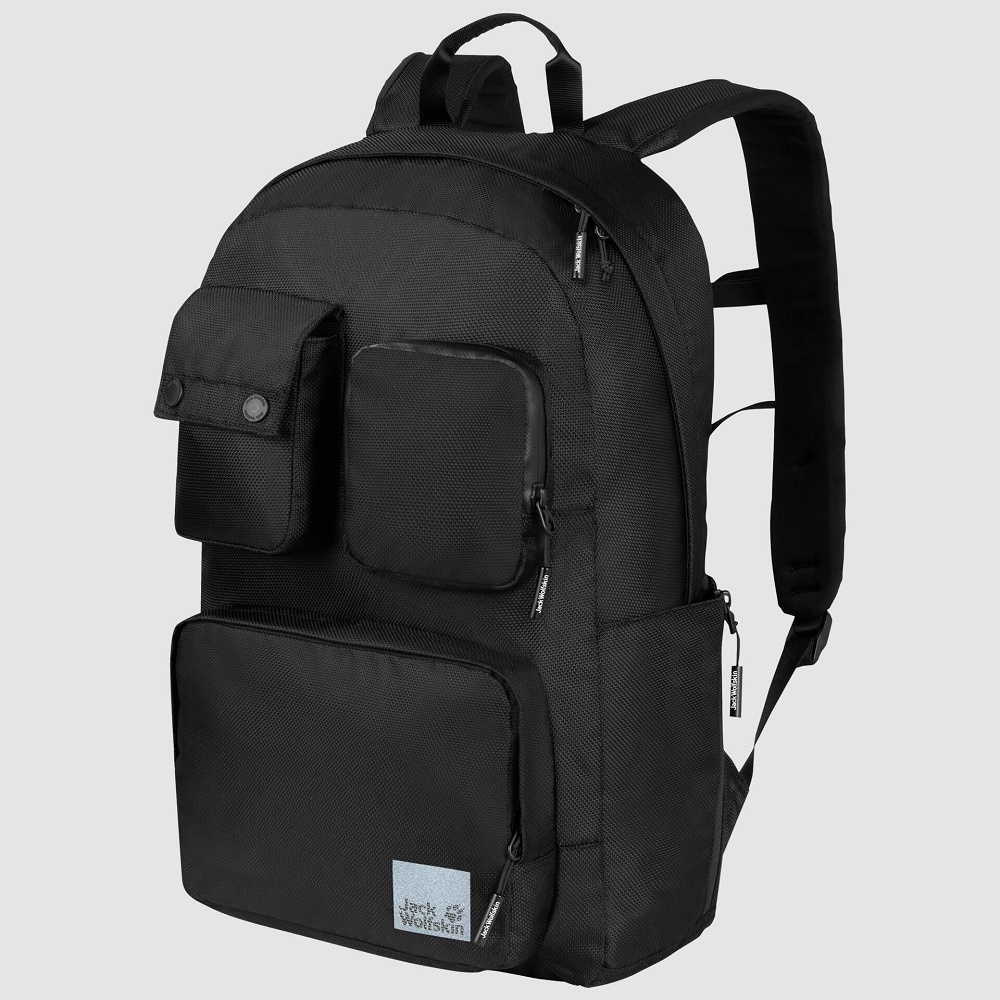 Image of Rugzak London Backpack 22L Ultra Black