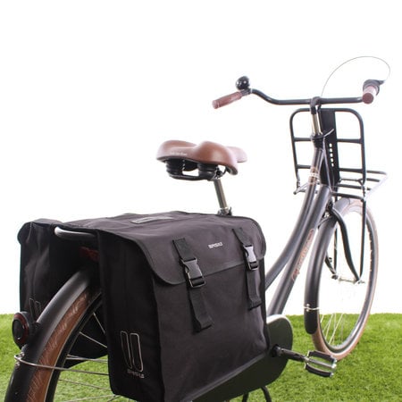 Basil Dubbele fietstas Mara XL 35L Zwart