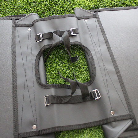 Willex Dubbele fietstas Canvas Tas 40L Groen