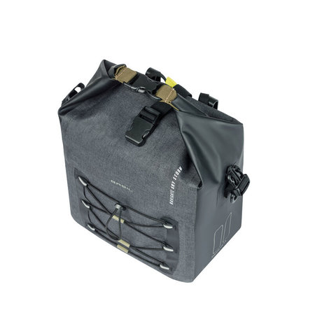 Basil Enkele Fietstas Navigator Storm MIK Studs M 12-15L Zwart - Waterdicht