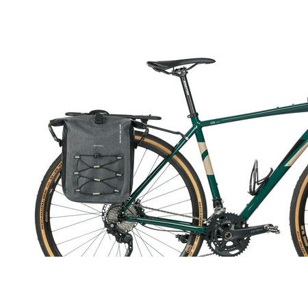 Basil Enkele Fietstas Navigator Storm MIK SIDE M 12-15L Zwart - Waterdicht