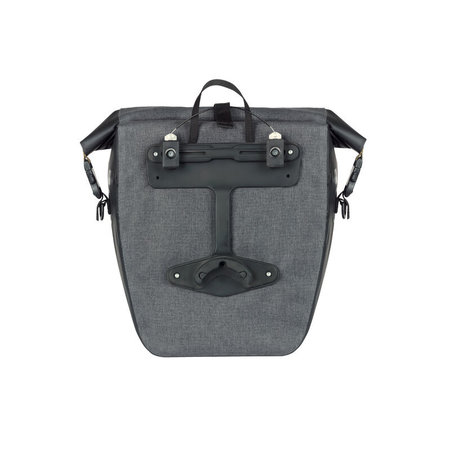 Basil Enkele Fietstas Navigator Storm MIK Studs L 25-31L Zwart - Waterdicht