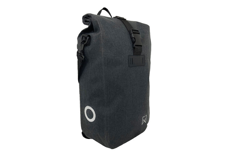 Enkele Fietstas Waterdicht 17L Antraciet