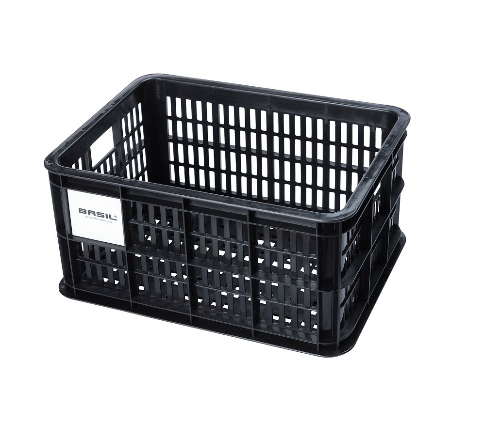 Image of Fietskrat Crate L 40L Black MIK