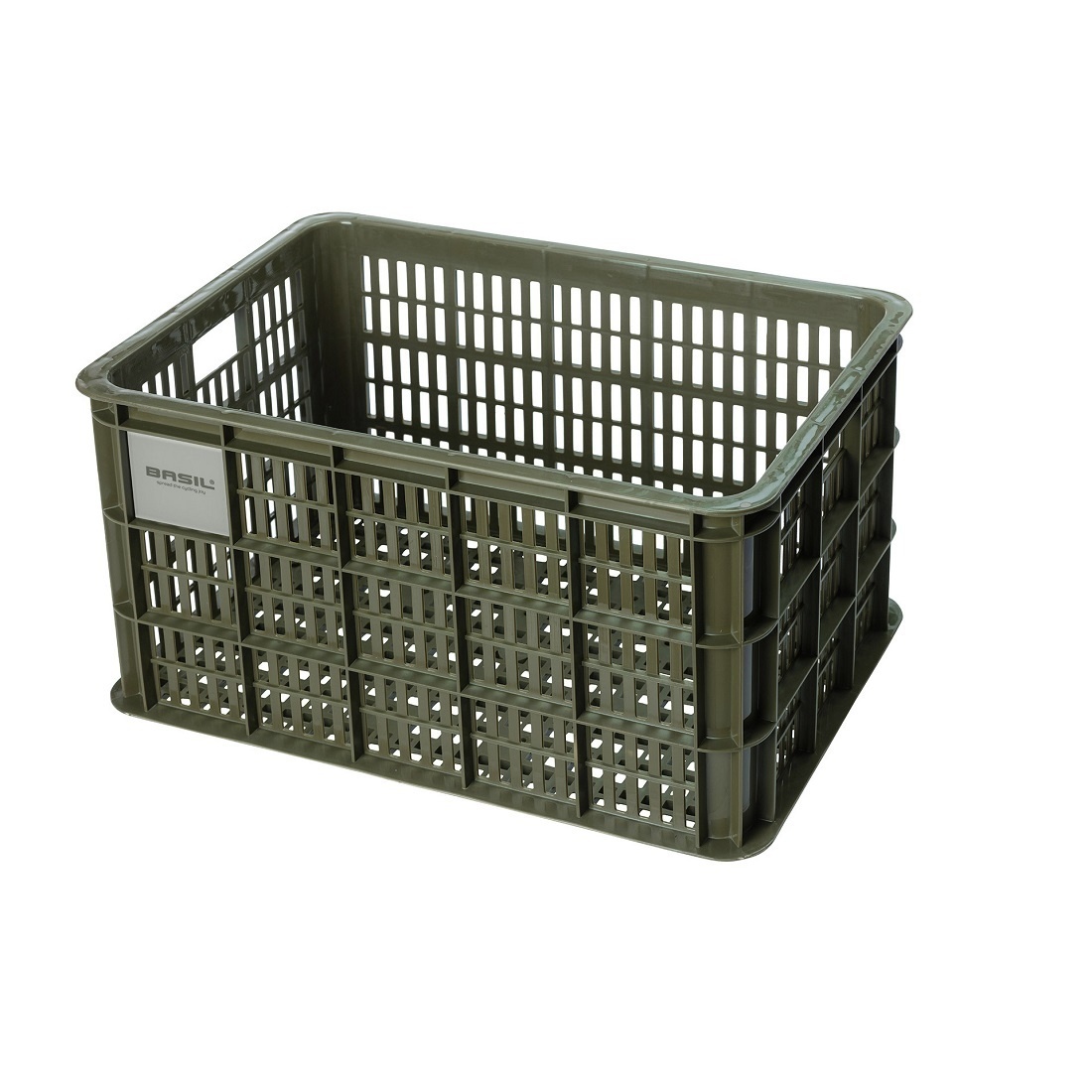 Image of Fietskrat Crate L 40L Moss Green MIK/RT