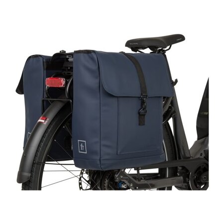 FastRider Dubbele fietstas Jaxx II 28L Navy