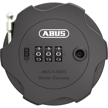 ABUS Kabelslot Combiflex Adventure 75 Zwart - Met cijfercode