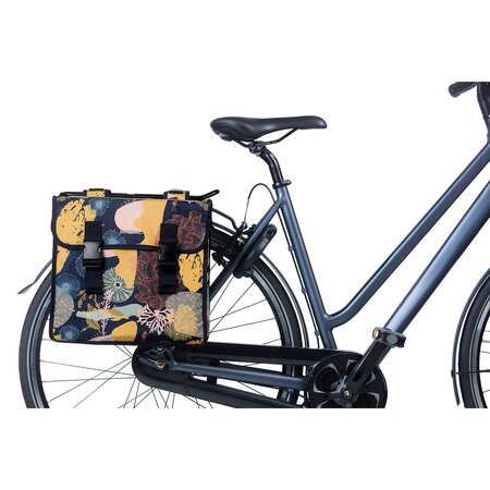 Basil Dubbele fietstas Mara XL Reef 35L Night Blue