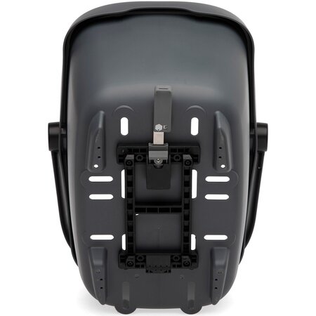 New Looxs Fietsmand Clipper MIK 2.0 28L Antraciet - Ook voor de hond