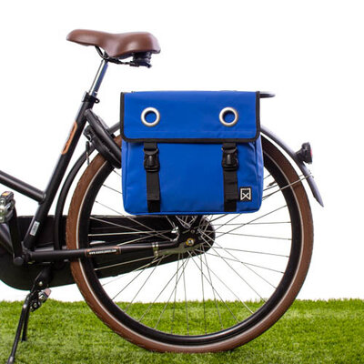 Willex Dubbele fietstas Bisonyl 30L Blauw