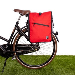 Willex Enkele fietstas en rugtas Combi Waterdicht 27L Rood