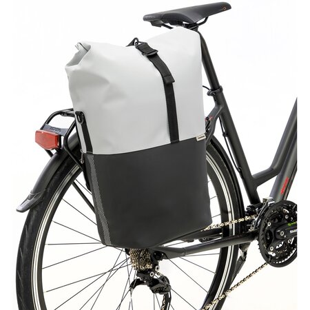 New Looxs Enkele fietstas Nyborg 17L Light Grey/Black